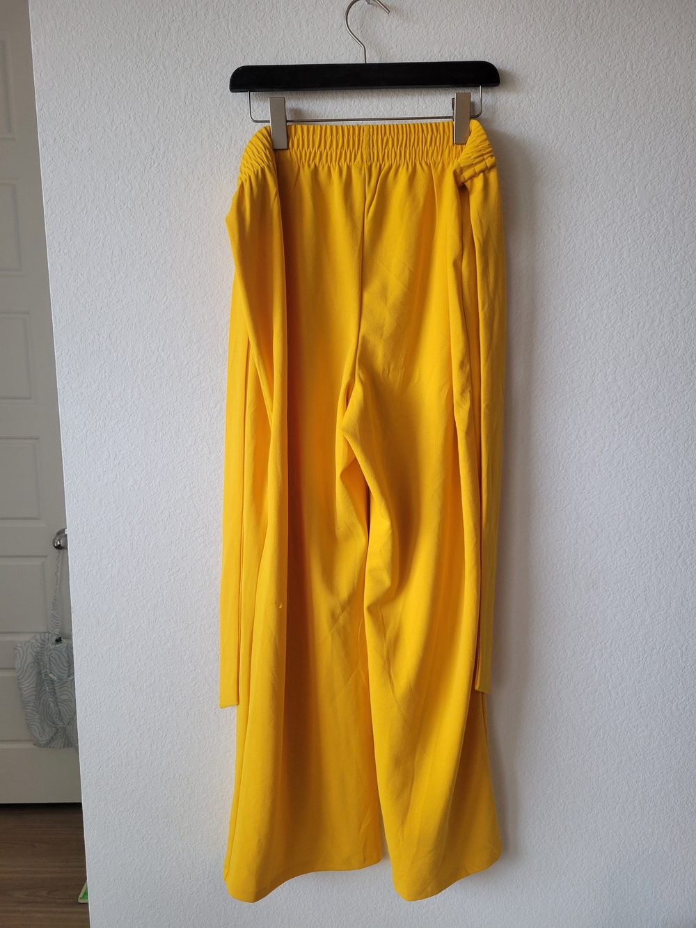 NWT Cato Plus Size Gold Stretch Pants With Tie - Picture 4 of 7
